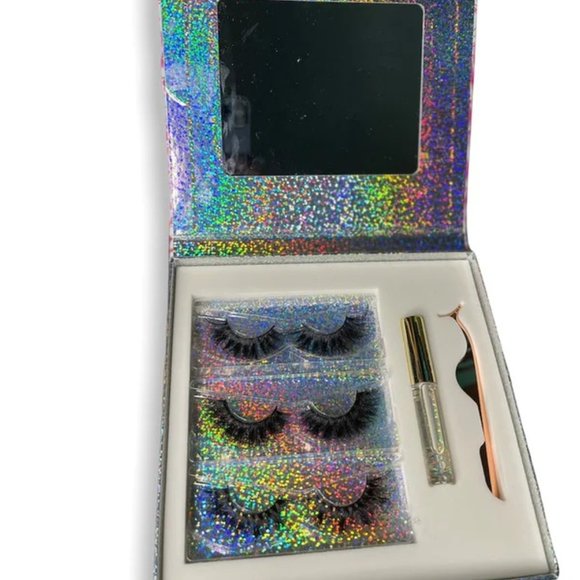 100% FLUFFY 14 PAIR MINK LASHES. DIFFERENT SETS OF LASH BOOKS, IT CAN BE RE-USED - Picture 4 of 5